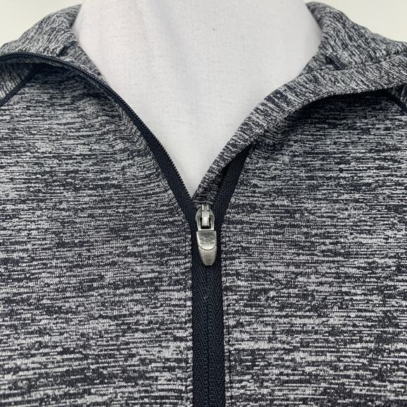 Under Armour Top Women M Medium Grey Semi Fitted HeatGear Reflective Long Sleeve - Picture 4 of 14